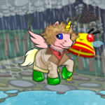 Splashing through the puddles Splashing through the puddles