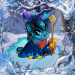 snow witch making it snow