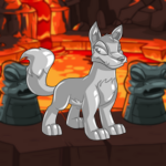 Magma Pool Background