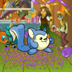 Celebrating Neopets 10th Birthday Background