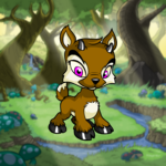 Mysterious Forest Clearing Background