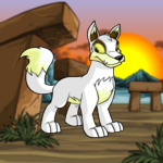 Tyrannia Sunset Background