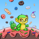 Raining Doughnuts Background