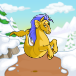 Terror Mountain Snowy Path Background