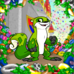 Doughnutfruit Explosion Background