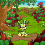 Piles of Apples Background