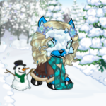 Snowball fight Victim