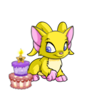 Neopets 10th Birthday Celebration Cake