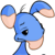 Sad female Blue Blumaroo