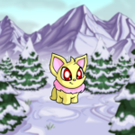 Snowy Mountain Background