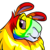 Xilianti the Female Rainbow Gnorbu adopted by gamblings on June 29th, 2008