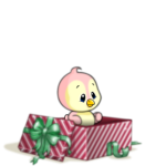 Baby in a Present Box