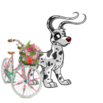 Premium Collectible: Flowering Bicycle